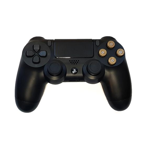 Sony PS4 Controller V2 Dualshock 4 Zwart Met Gouden Metalen Bullet Knoppen (Origineel) (PS4