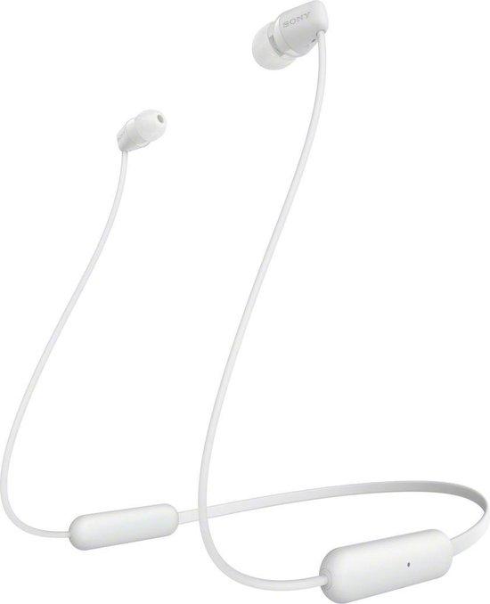 Sony WI-C200 - Draadloze Oortjes - Wit - Bluetooth (PS4) kopen - €19.99
