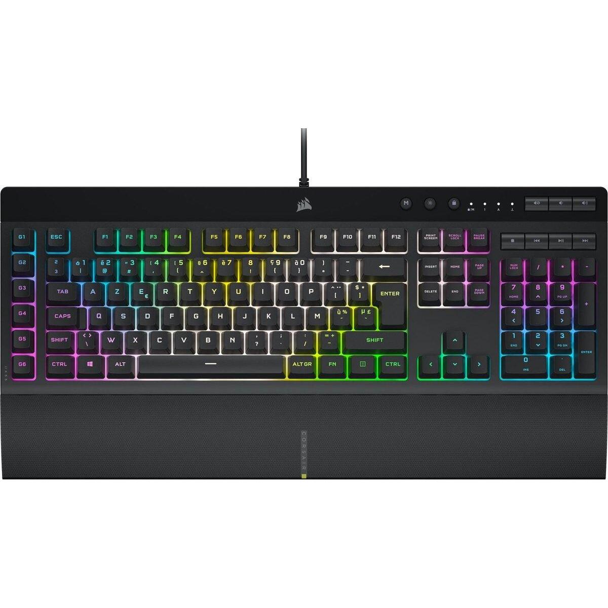 patroon Tienerjaren Moeras Toetsenbord Corsair K55 RGB Pro XT - Azerty (PS4) kopen - €45