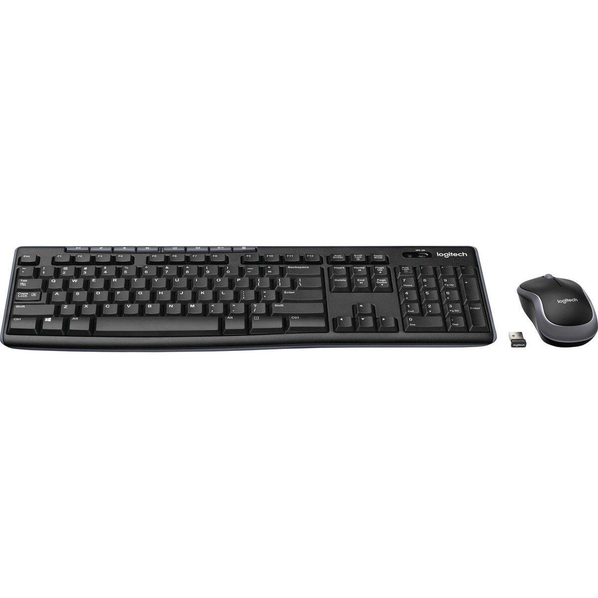 Afdrukken Veilig Ziekte Toetsenbord & Muis Logitech MK270 - Qwerty (PS4) kopen - €23.99