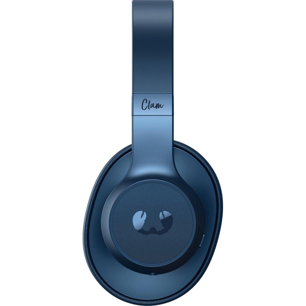 Fresh 'n Rebel Clam Core Bluetooth Koptelefoon Over-Ear met ENC-microfoon (perfecte gesprekken), Volumeregeling en Afspeel-/Pauzeknoppen, 45 uur Speelduur, Draadloos (Blauw