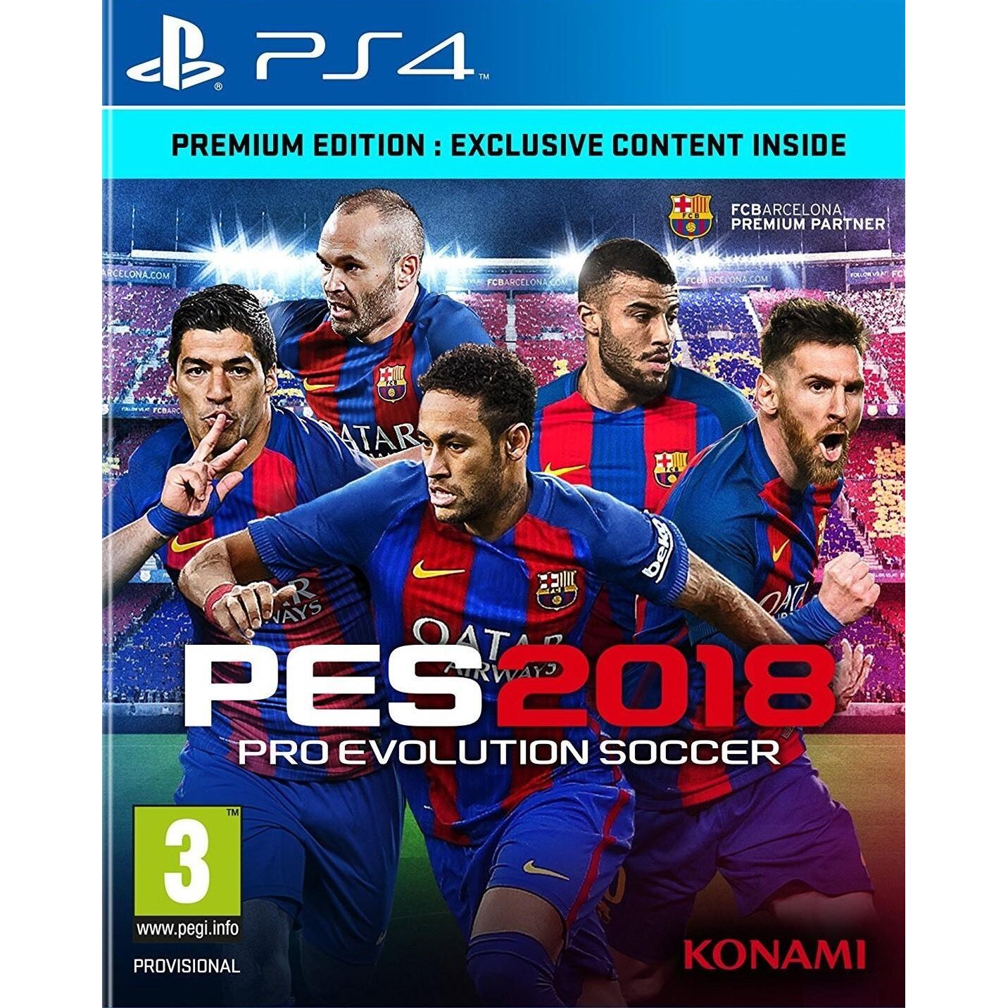 Pes 18 ps4 2025