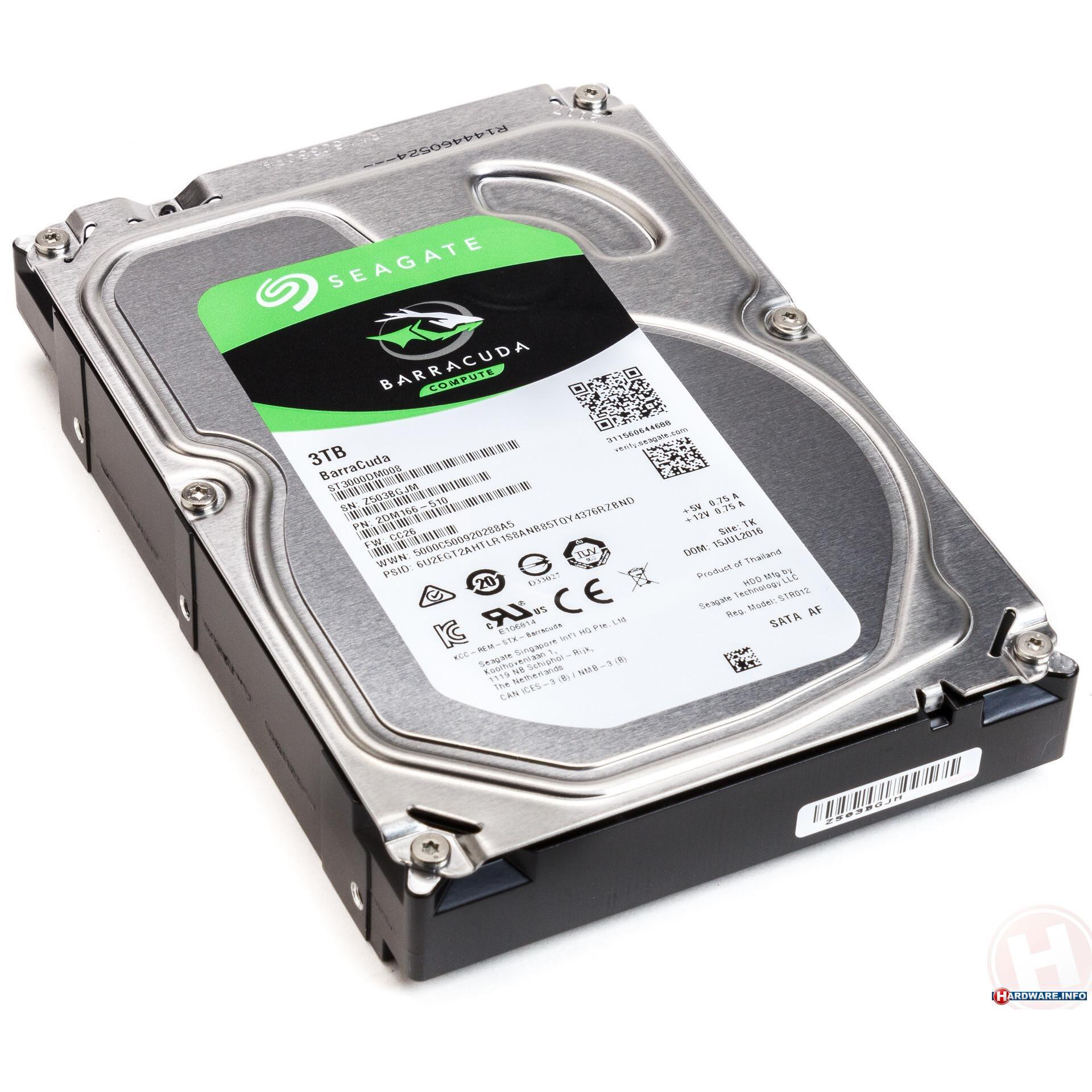 Interne HDD Harde Schijf voor PC 3.5 inch Seagate Barracuda (PS4) kopen - €29.99