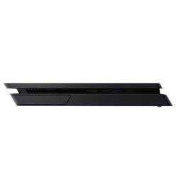 PlayStation 4 Console Slim (500 / 1000 GB) - Zwart - Zijkant