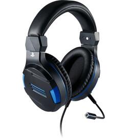 Bigben Playstation 4 Stereo Headset - Zwart/Blauw