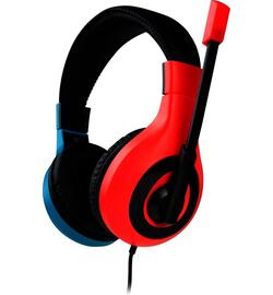 BigBen Nintendo Switch Stereo Headset V1 - Neon Rood/Blauw