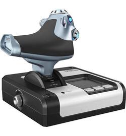 Logitech G Saitek Vlieg Simulatie X52 - Flight Control System - Zilver - PC