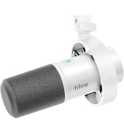 Fifine K688W - Wit - Dynamische Microfoon - PS4, PS5, PC