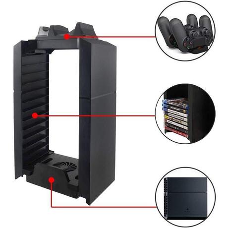 Multifunctionele Verticale Stand - Oplaadstation