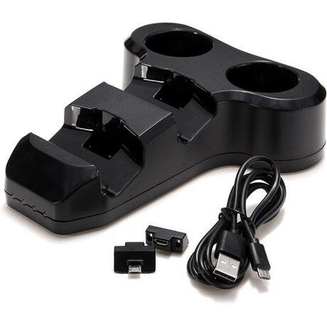 Oplaadstation Voor 2 Controllers en 2 Move Controllers - Third Party