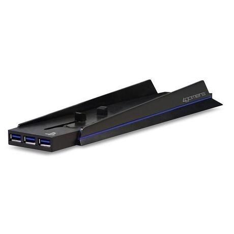 PS4 Verticale Standaard met USB-hubs en LED-verlichting - (Voor het eerste model) - 4Gamers