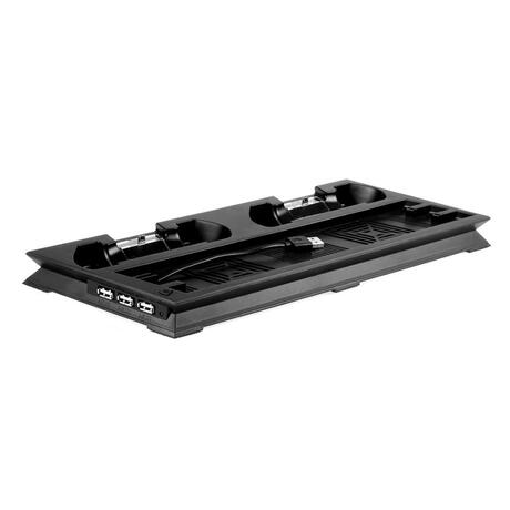 PS4 Verticale Standaard met USB-hubs en LED-verlichting - (Voor het eerste model) - 4Gamers