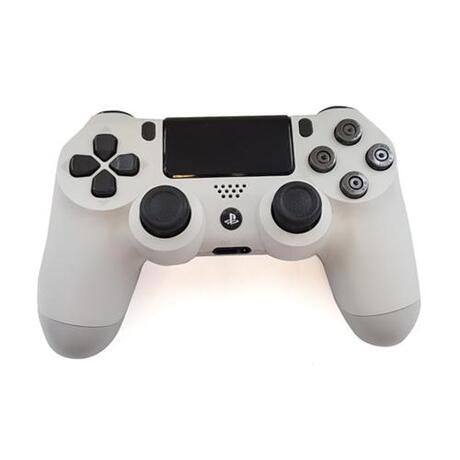 Sony PS4 Controller Dualshock 4 - Wit Met Metalen Bullet Knoppen V2 (Origineel)