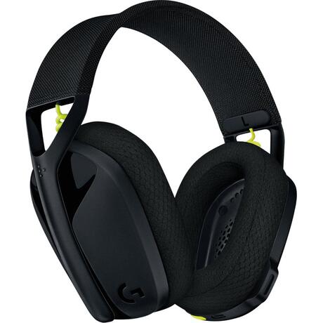 Logitech G435 Lightspeed - Wireless Headset - Zwart/Geel - Bluetooth