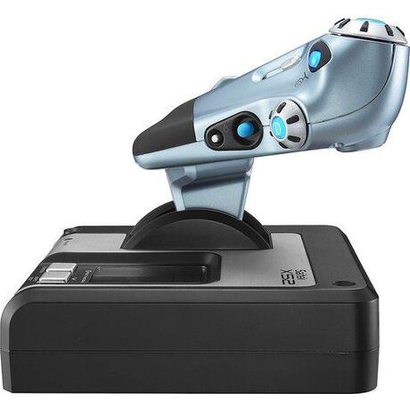 Logitech G Saitek Vlieg Simulatie X52 - Flight Control System - Zilver - PC