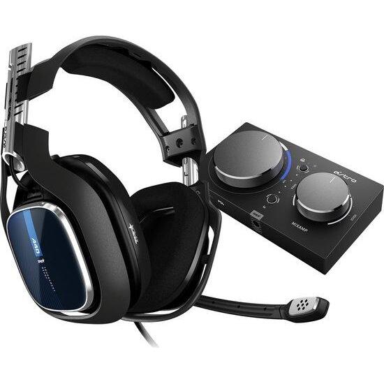 ASTRO A40 TR Headset MixAmp Pro TR Gen. 4 Zwart Blauw