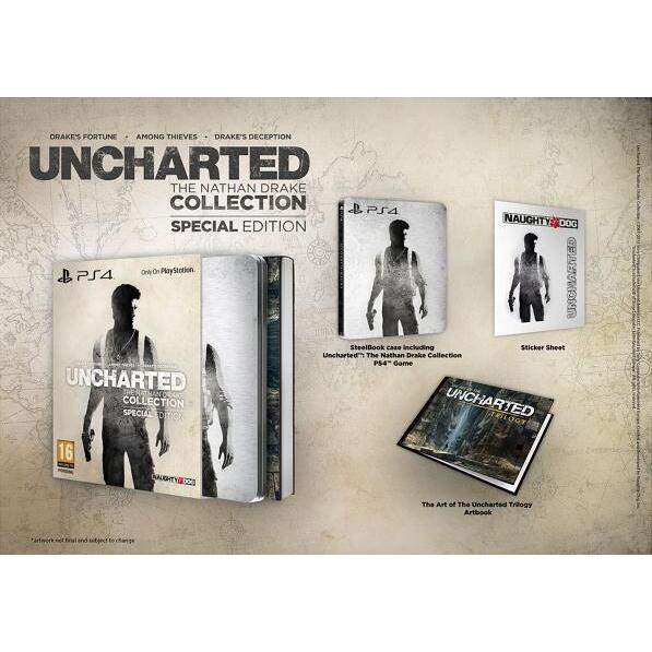 Uncharted the collection discount ps4
