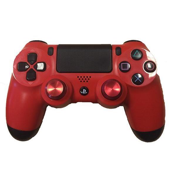Sony PS4 Controller Dualshock 4 Rood Met Custom Metalen Sticks Origineel