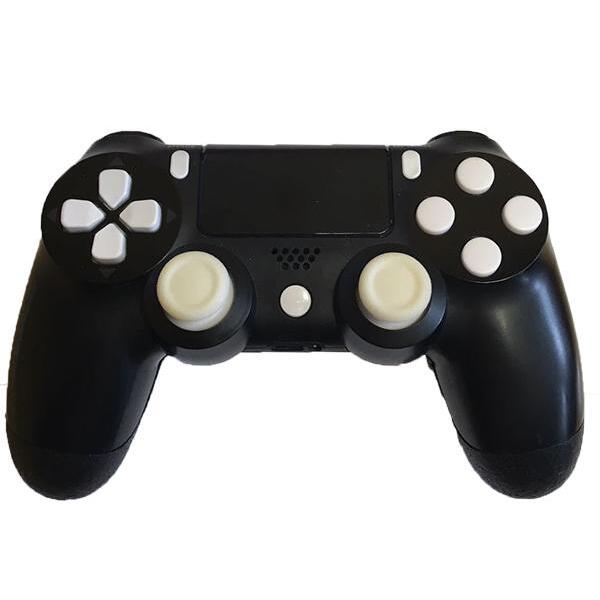 Sony PS4 Controller Dualshock 4 Zwart Met Witte Knoppen (Origineel) (PS4) kopen €50