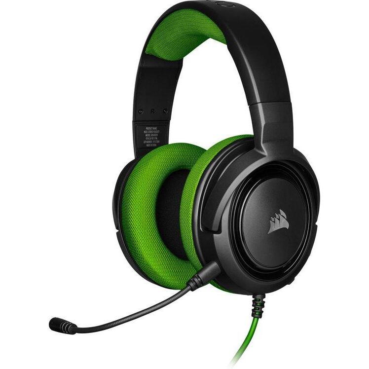 Corsair HS35 Headset Zwart Groen Switch 31.99 Goedkoop