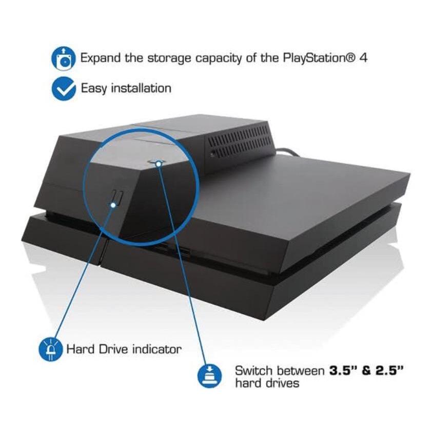 Databank Plus voor de Playstation 4 Geschikt voor 3 5 inch harde